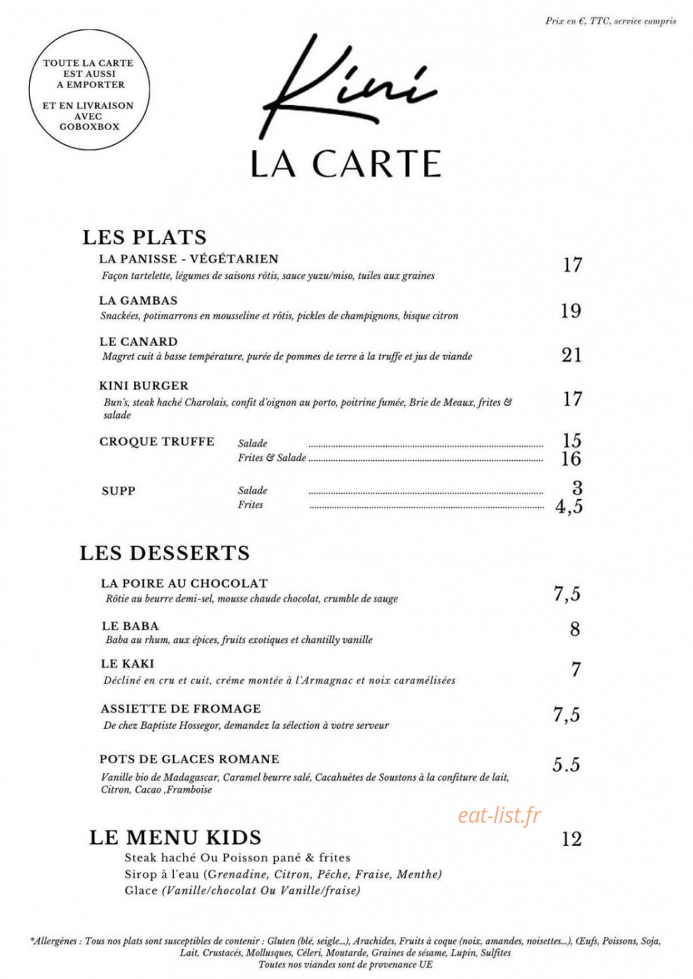Kini — carte page 2