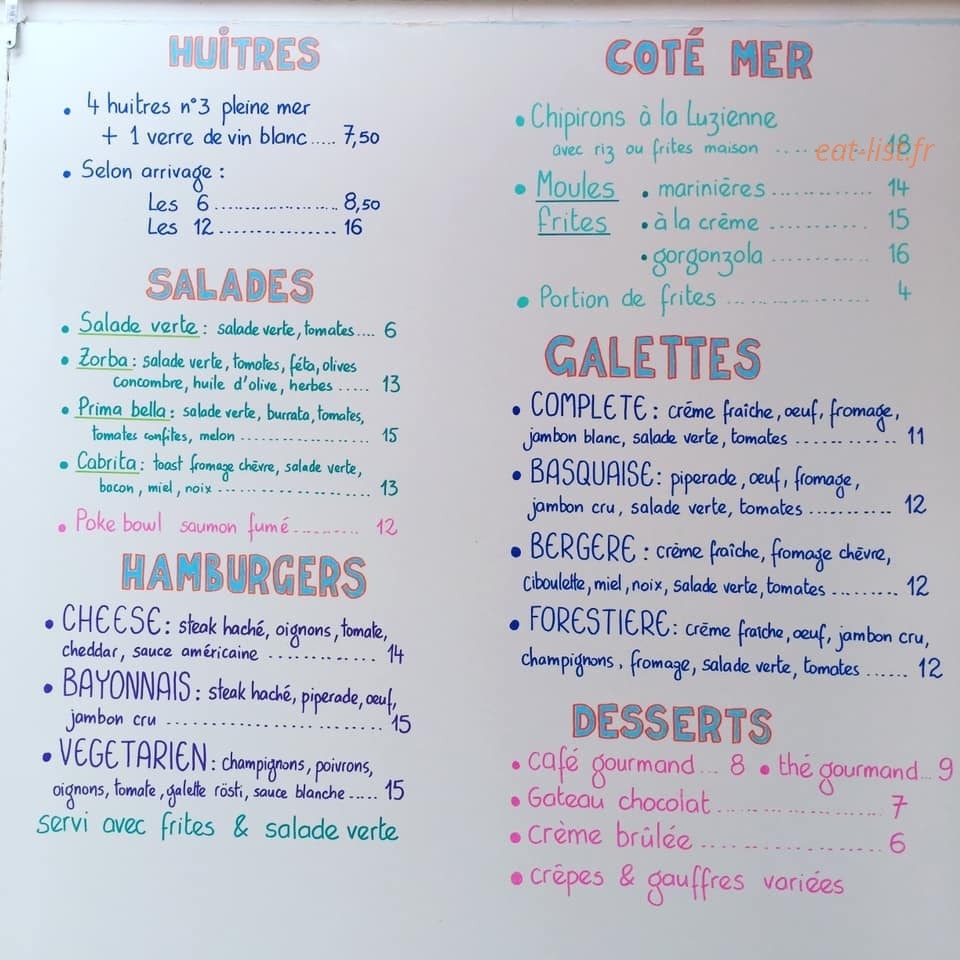L’orange bleue — carte page 2