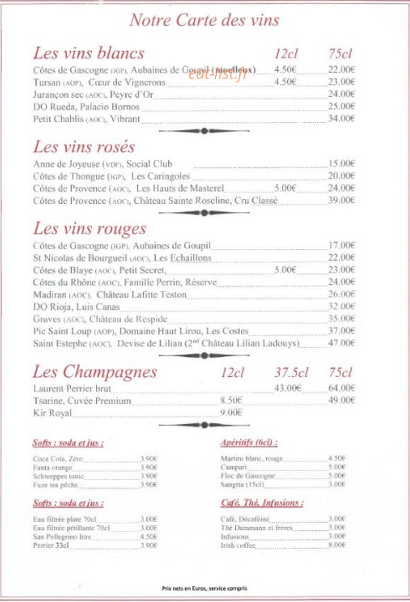 La Rotonde — carte page 4