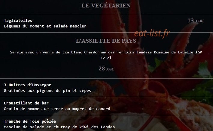 La Tetrade Côte Lac — carte page 5