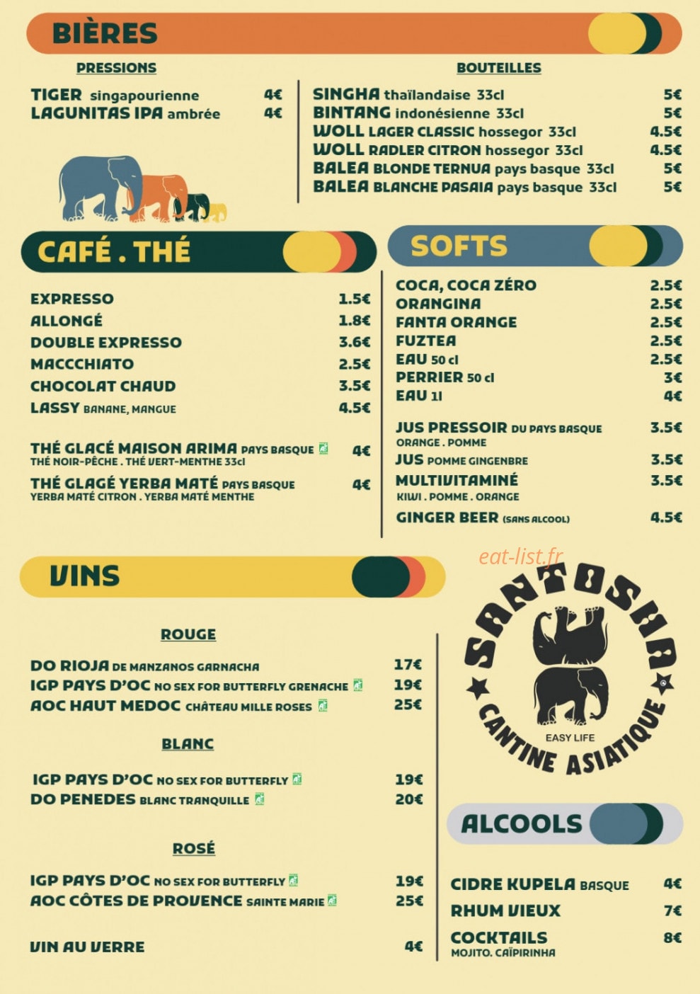 Santosha — carte page 2