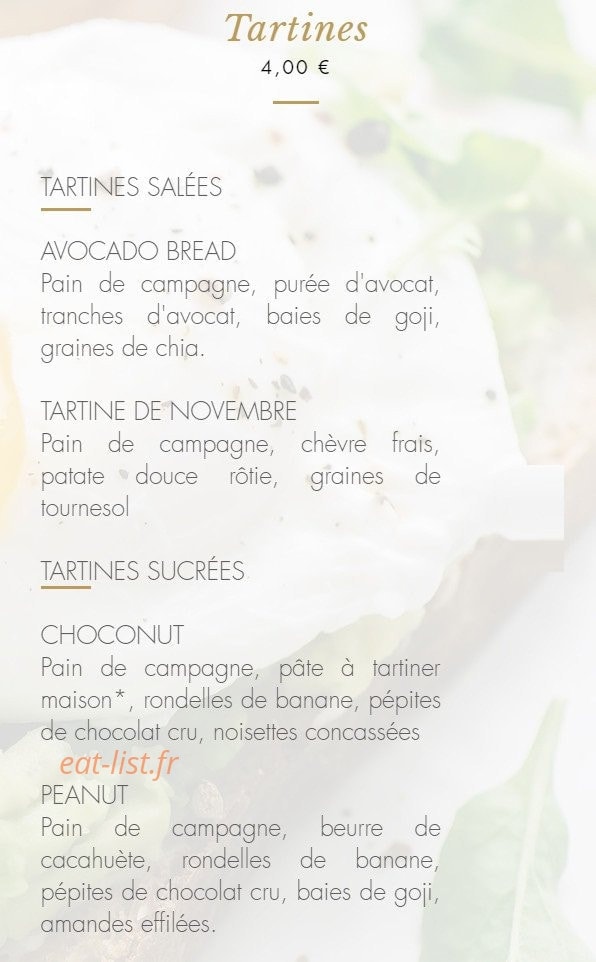 Thaï-Time — carte page 8