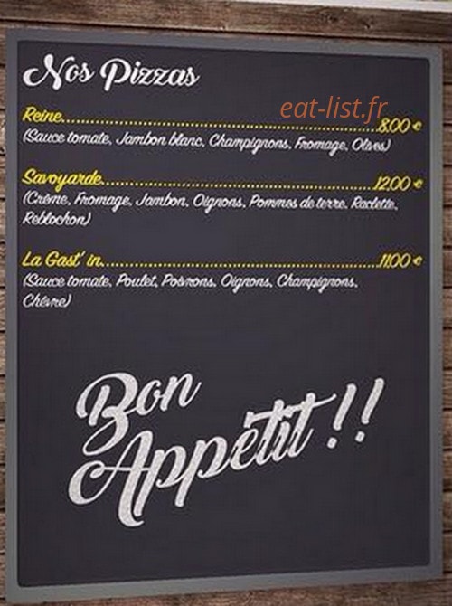 Le Gast'in — carte page 2