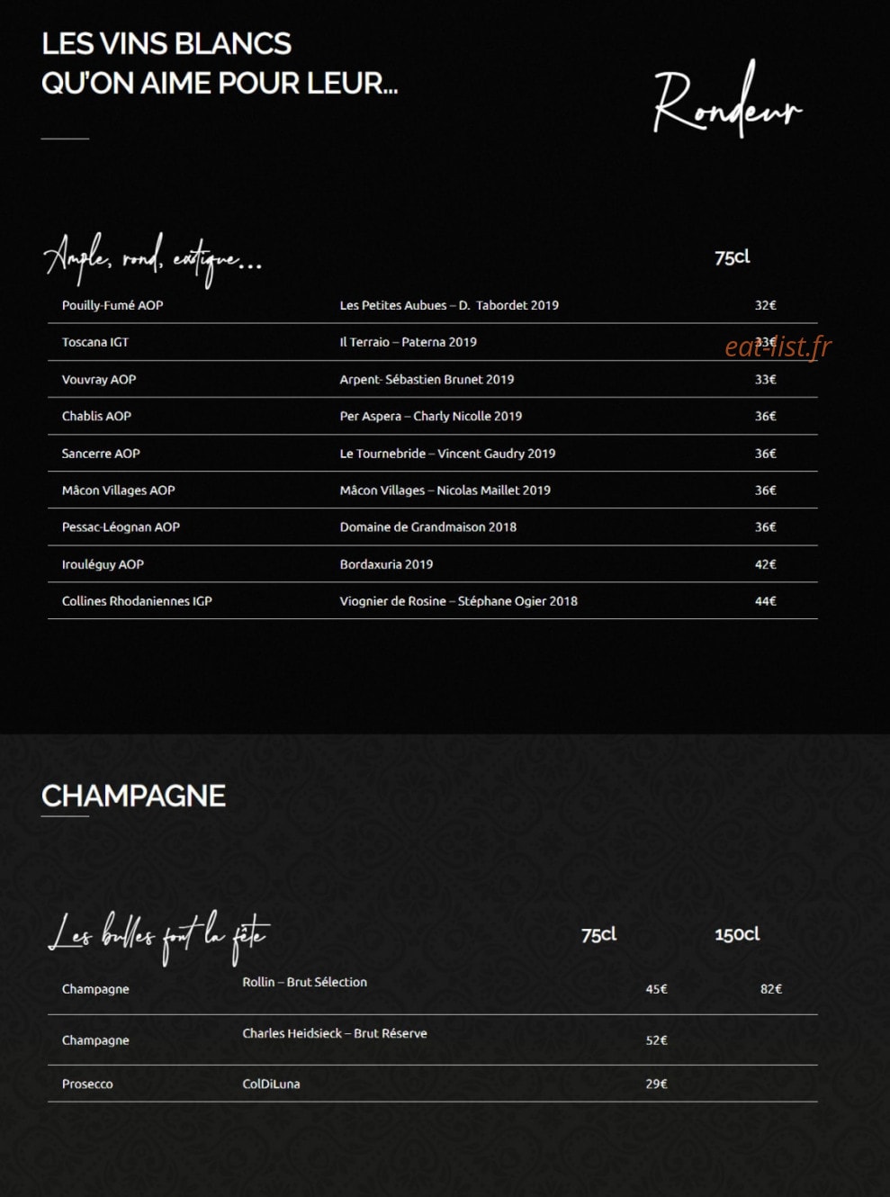 Chez Flo — carte page 5