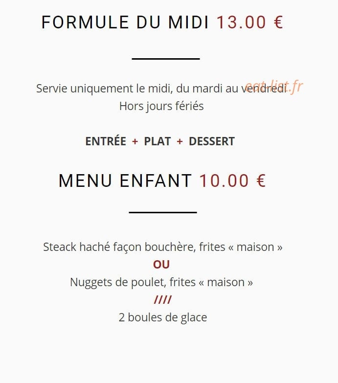 Cousseau — carte page 1