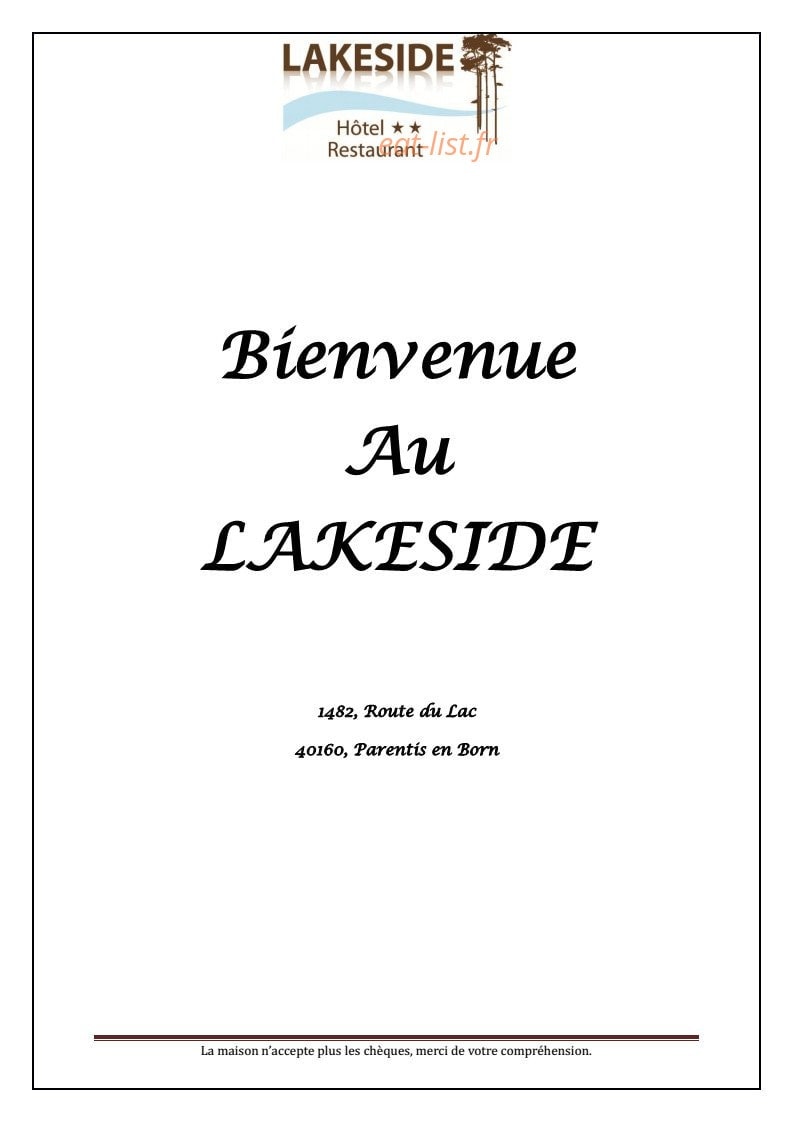 Lakeside — carte page 1