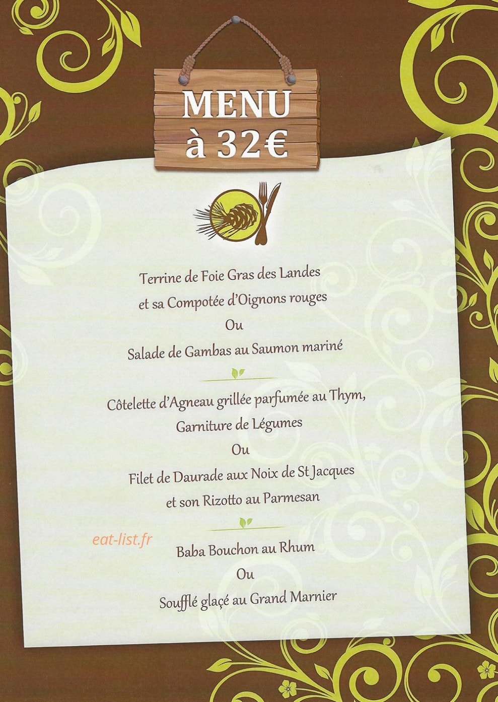 La Pinède — carte page 4