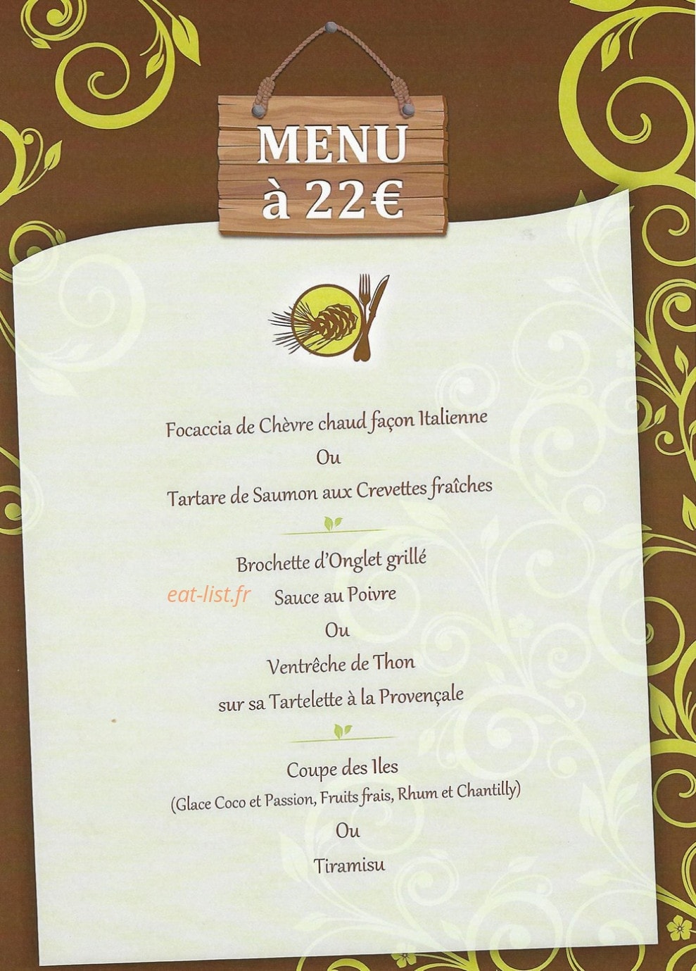 La Pinède — carte page 3