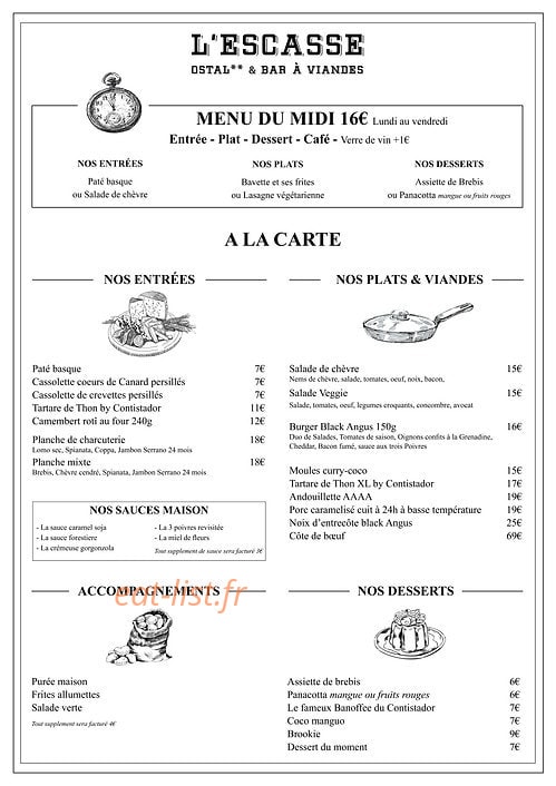 L'Escasse — carte page 1