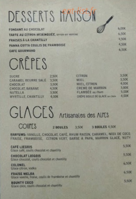 Chez Dan — carte page 4