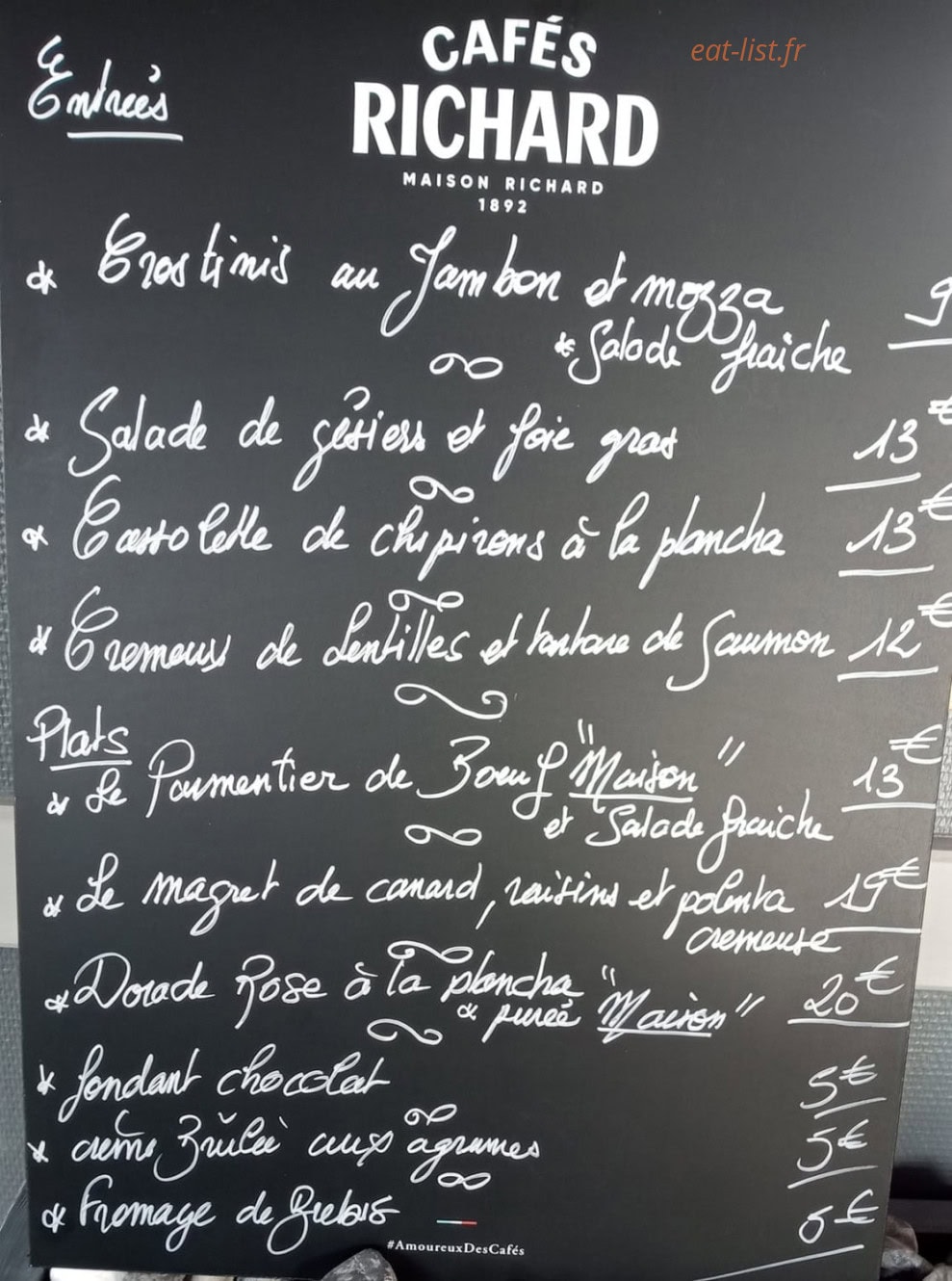 La Faim de Loup — carte page 1