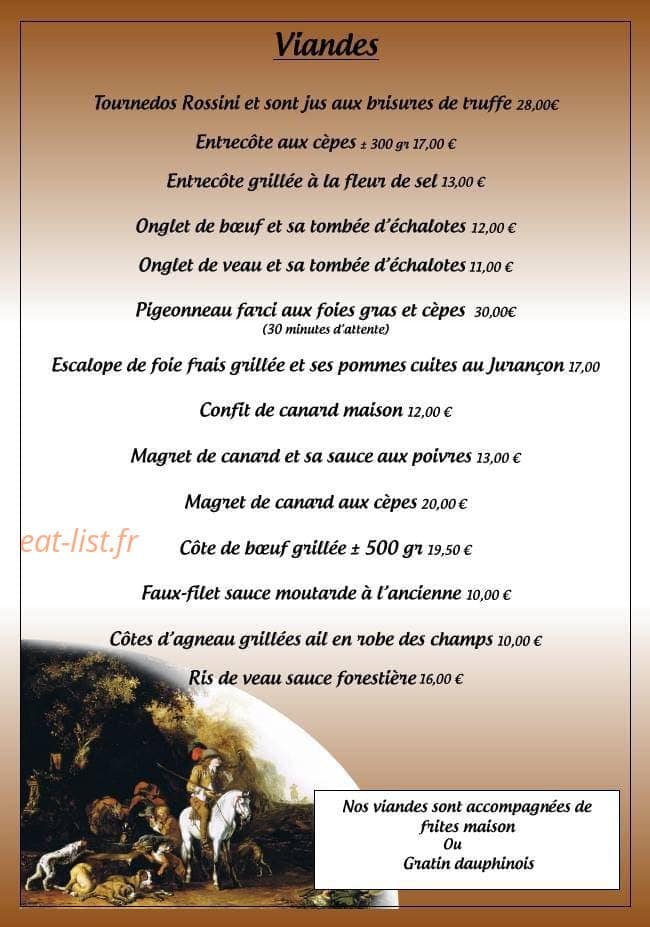 L'Auberge'In — carte page 3