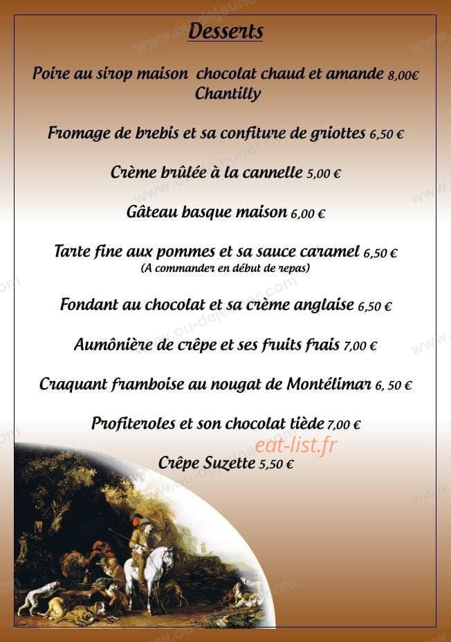 L'Auberge'In — carte page 9