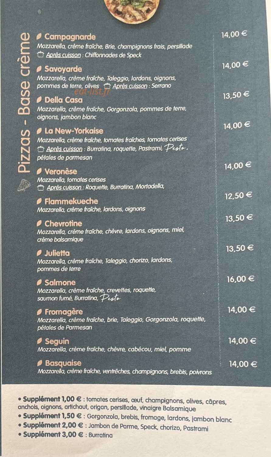 Al Pesto — carte page 2