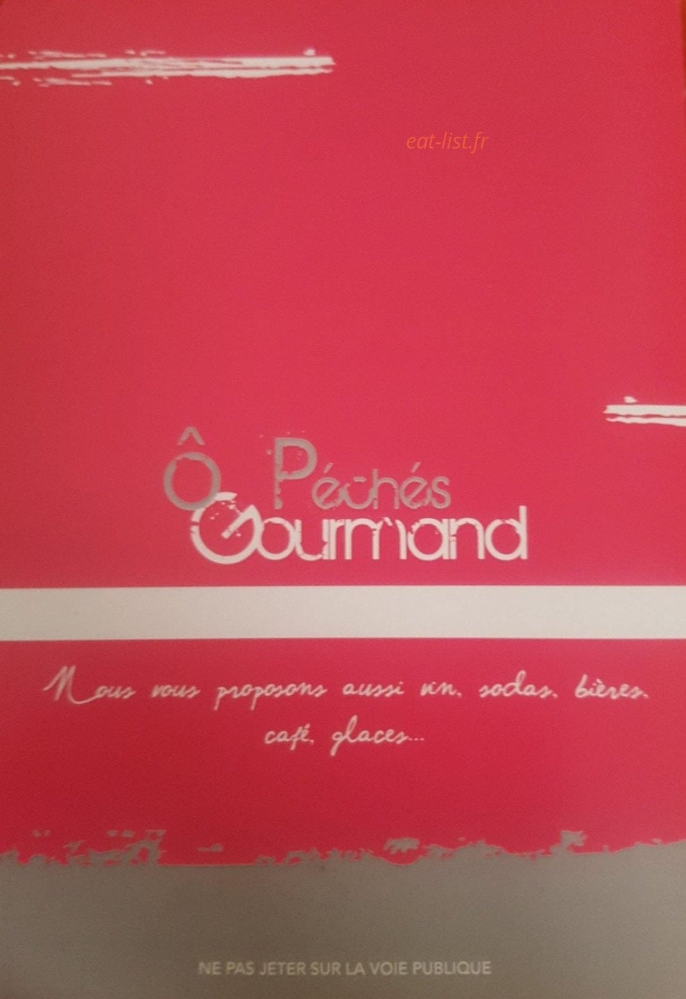 Carte et menu de Ô Péchés Gourmand à Villeneuve de Marsan — Informations