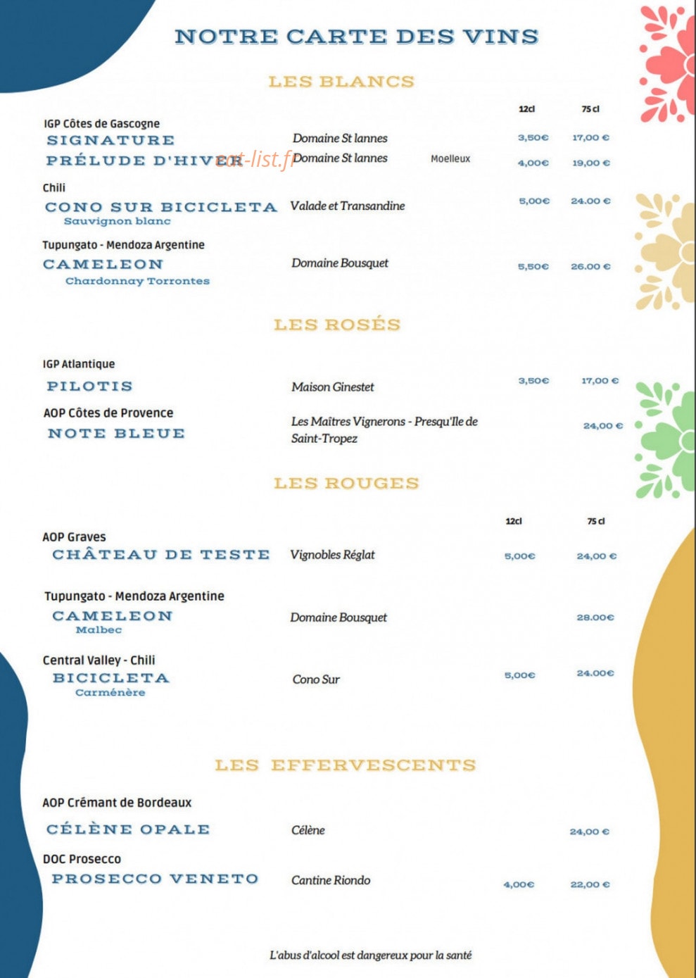 Crudo — carte page 3