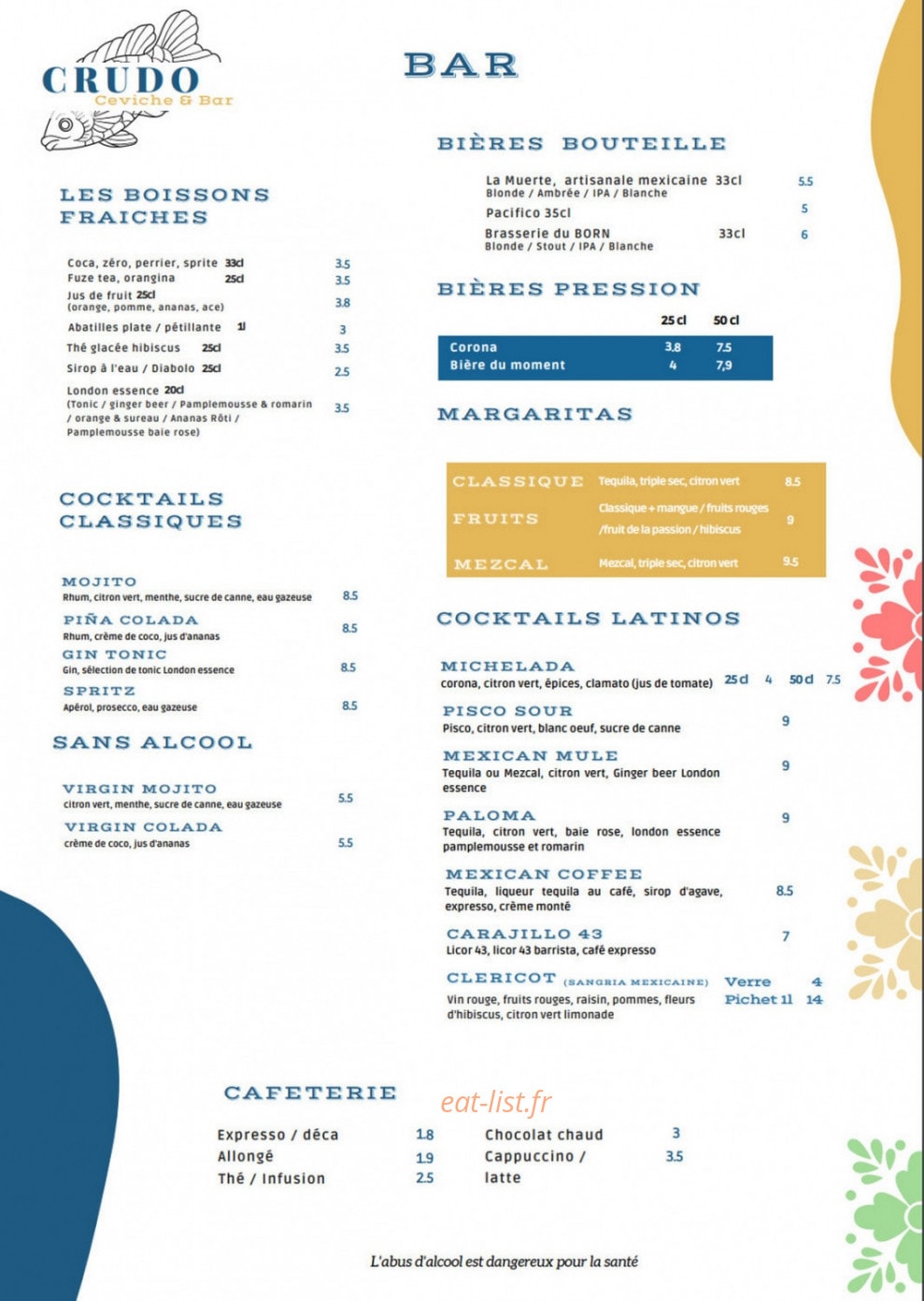 Crudo — carte page 2