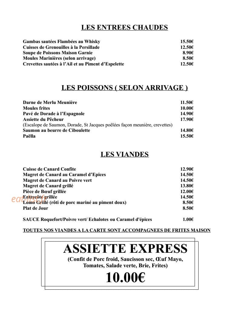 Hôtel du centre — carte page 3
