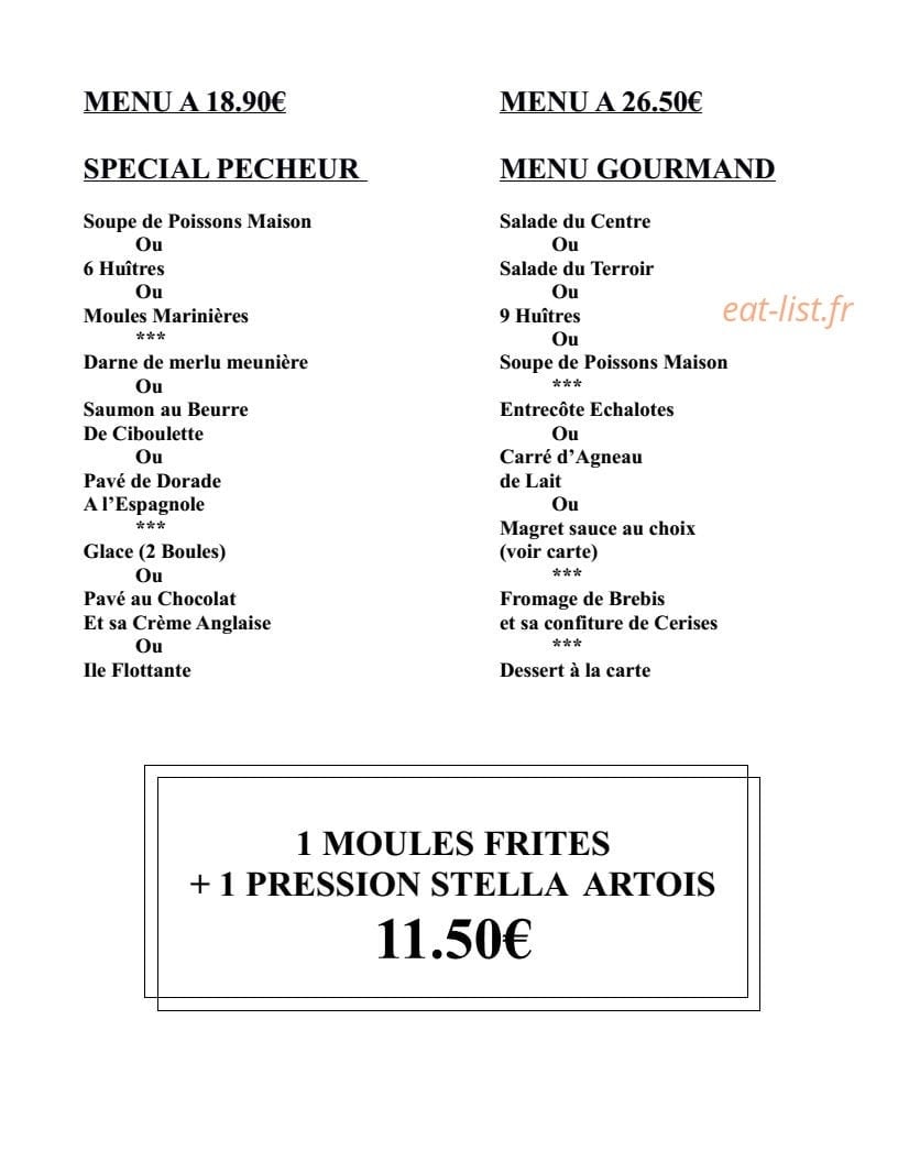 Hôtel du centre — carte page 5