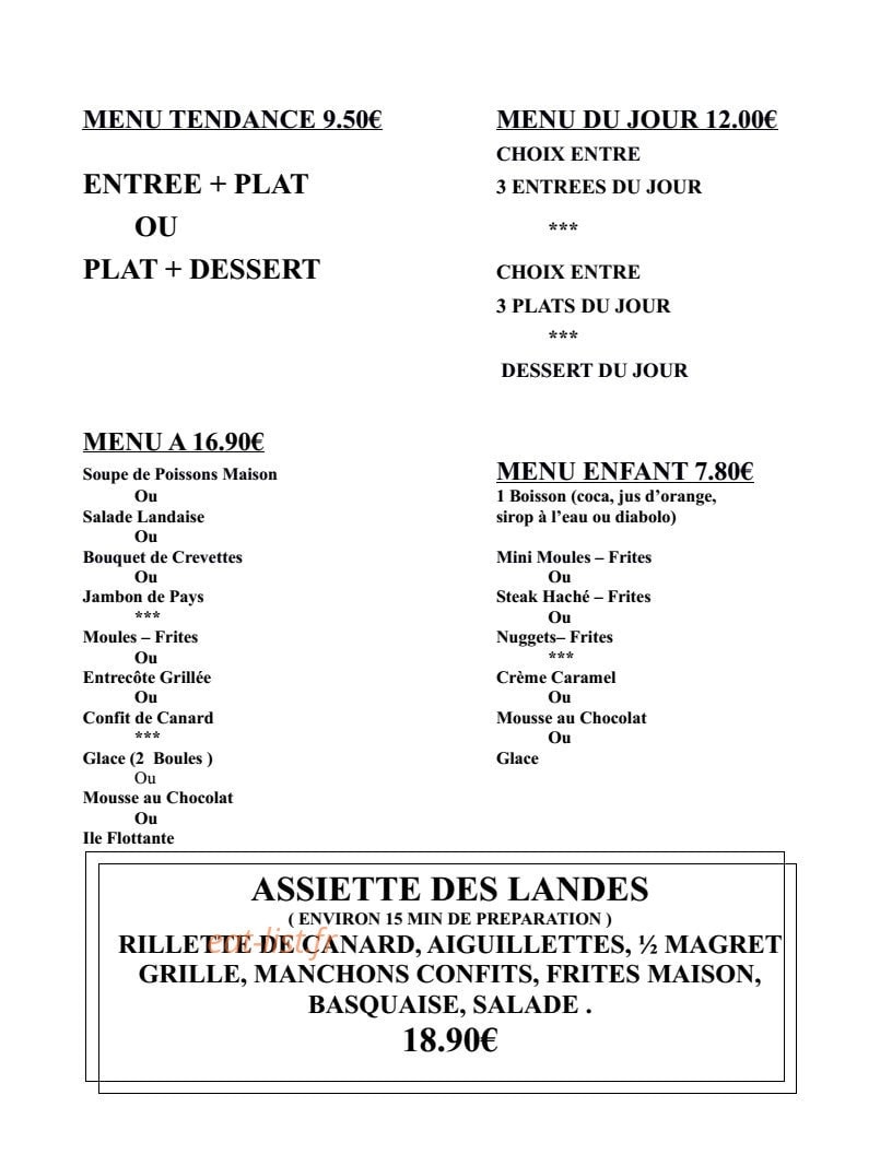 Hôtel du centre — carte page 4