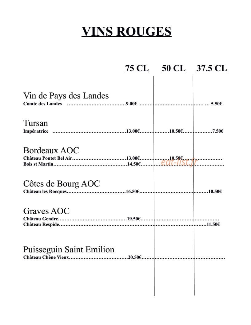 Hôtel du centre — carte page 7