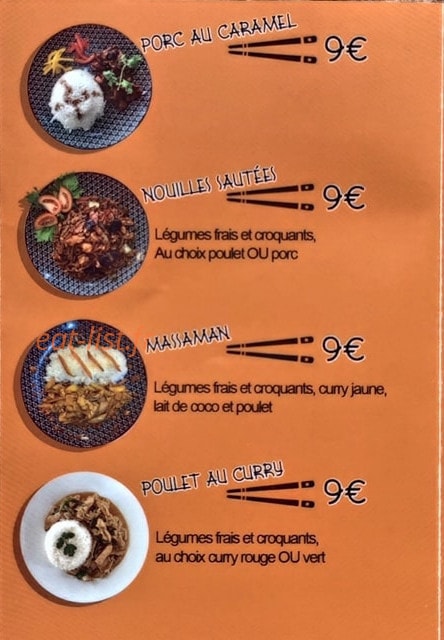 La Thaï-Landaise — carte page 3