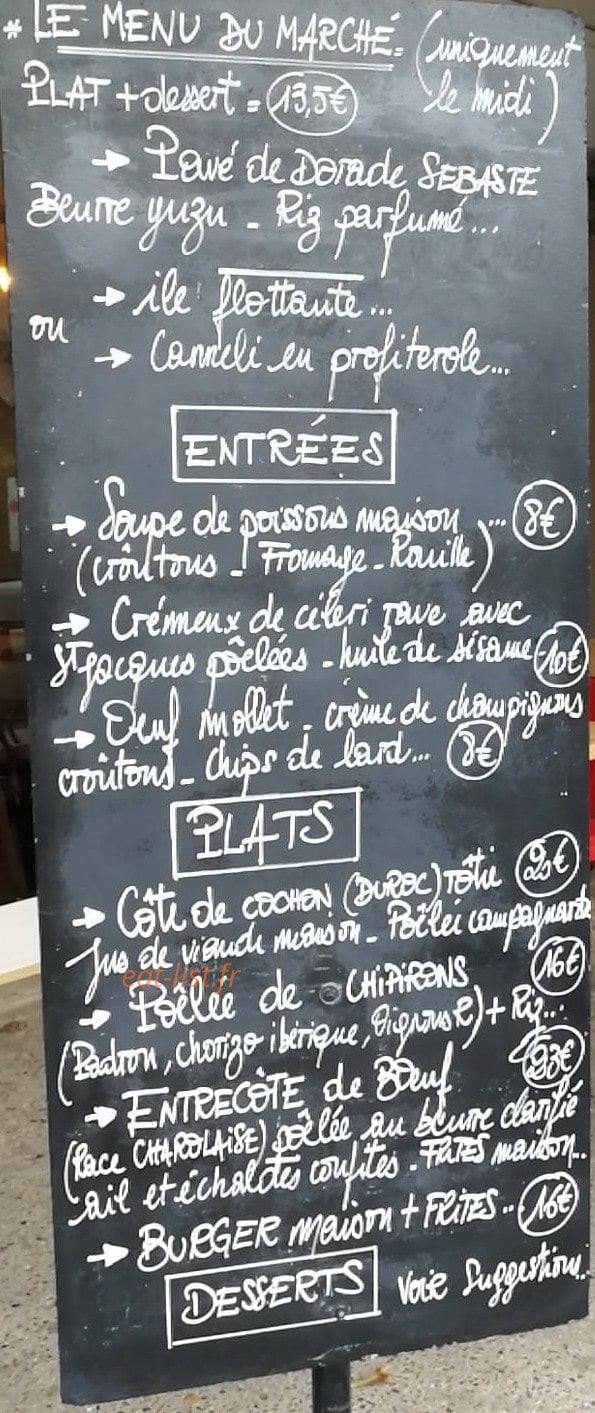 Le Pit — carte page 1