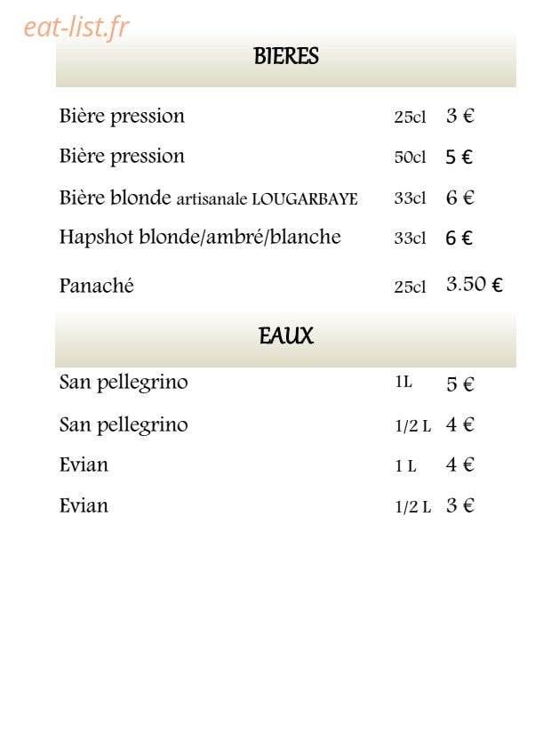 Ô Courant — carte page 10