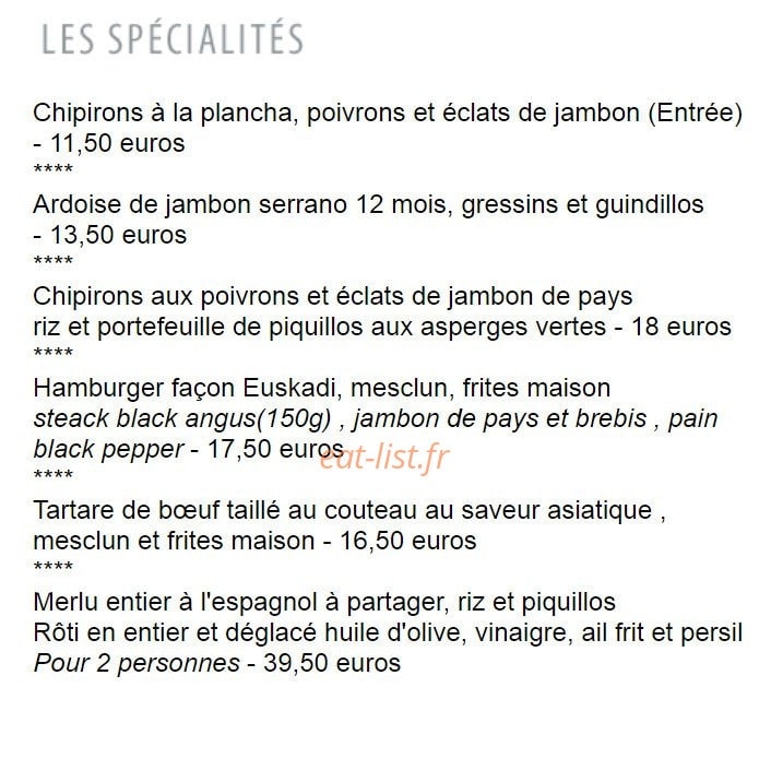 Ô Courant — carte page 4
