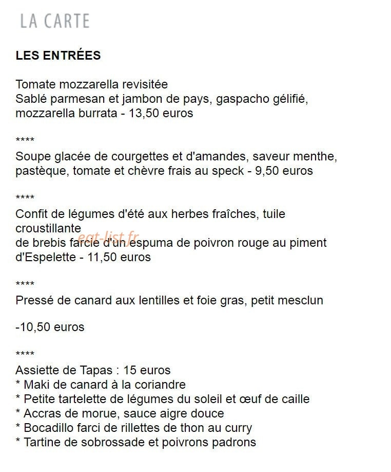 Ô Courant — carte page 1
