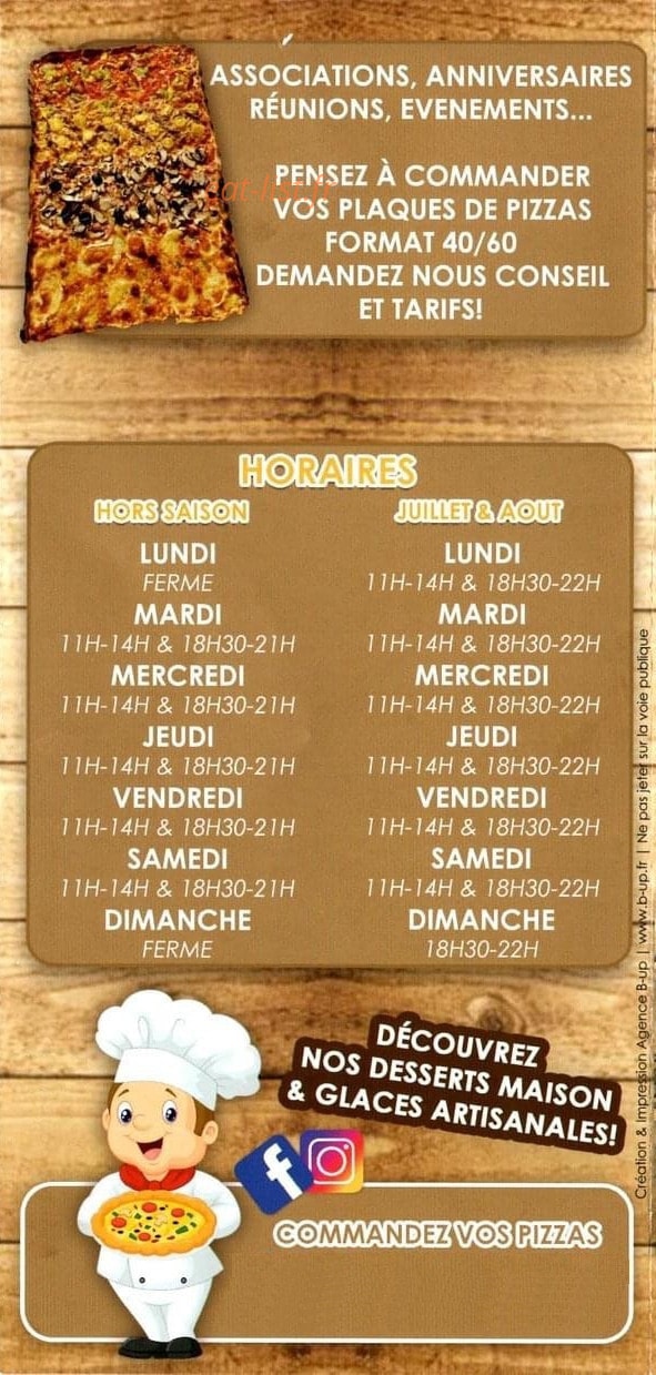 Chez Mounette — carte page 4