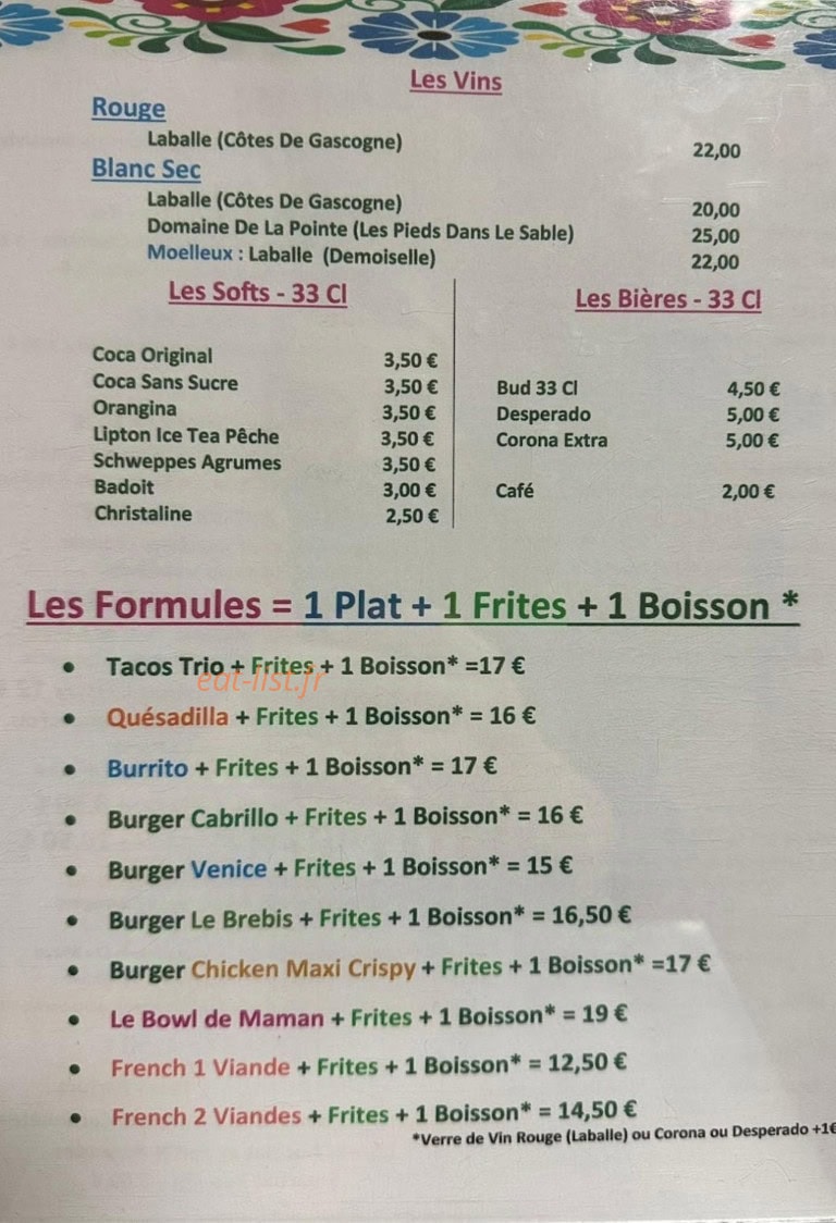 Chez Papa et Maman — carte page 2