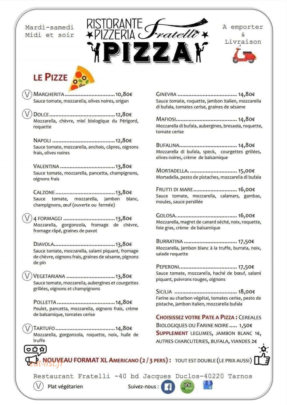 Fratelli — carte page 1