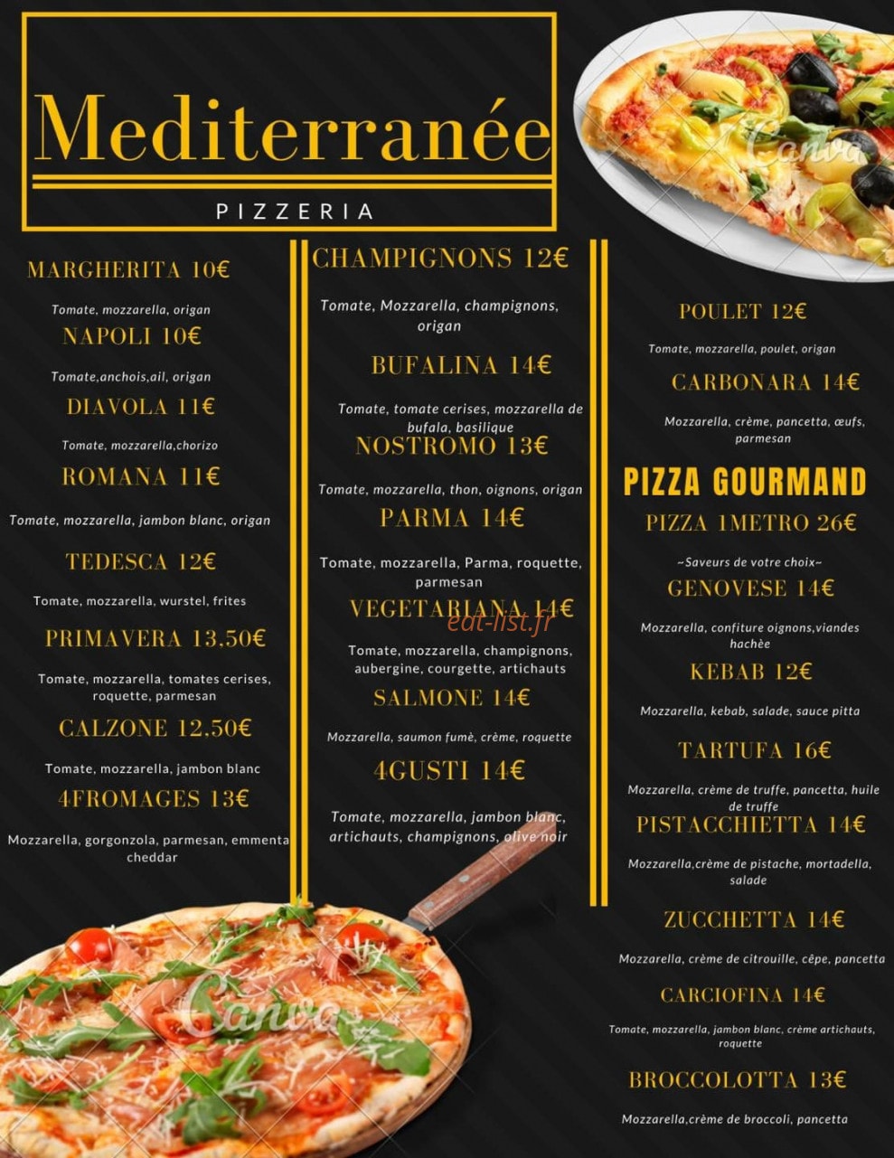 Méditerranée — carte page 1