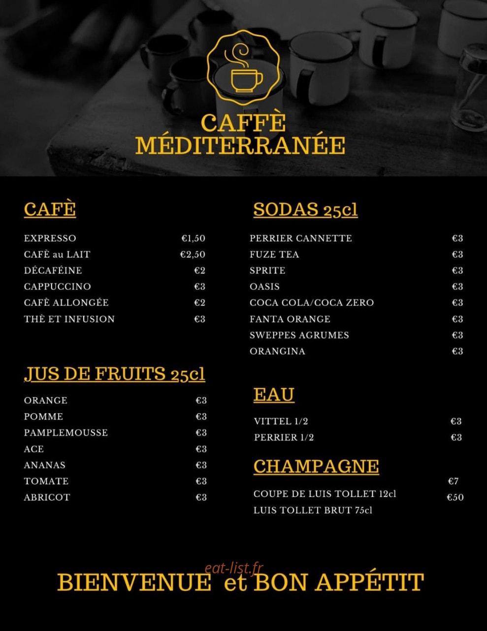 Méditerranée — carte page 6