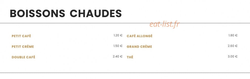 La Ch'tit Frite — carte page 6