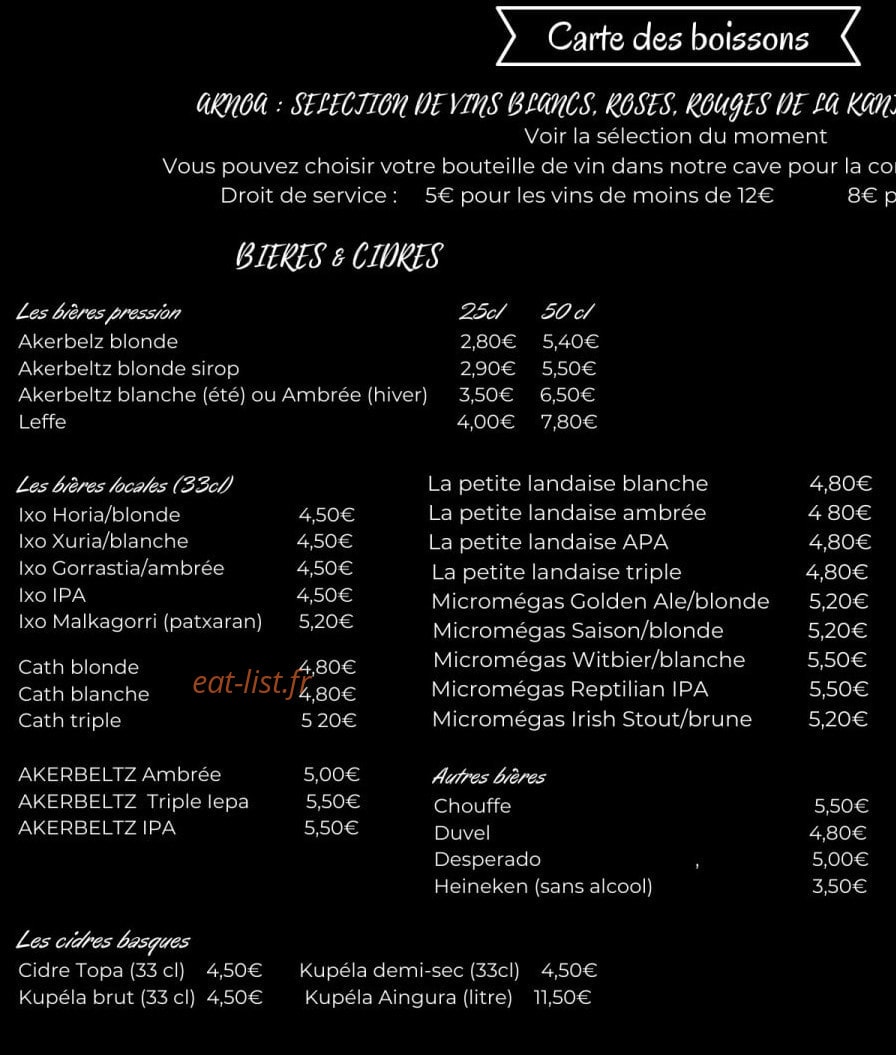 La Kantxa — carte page 5