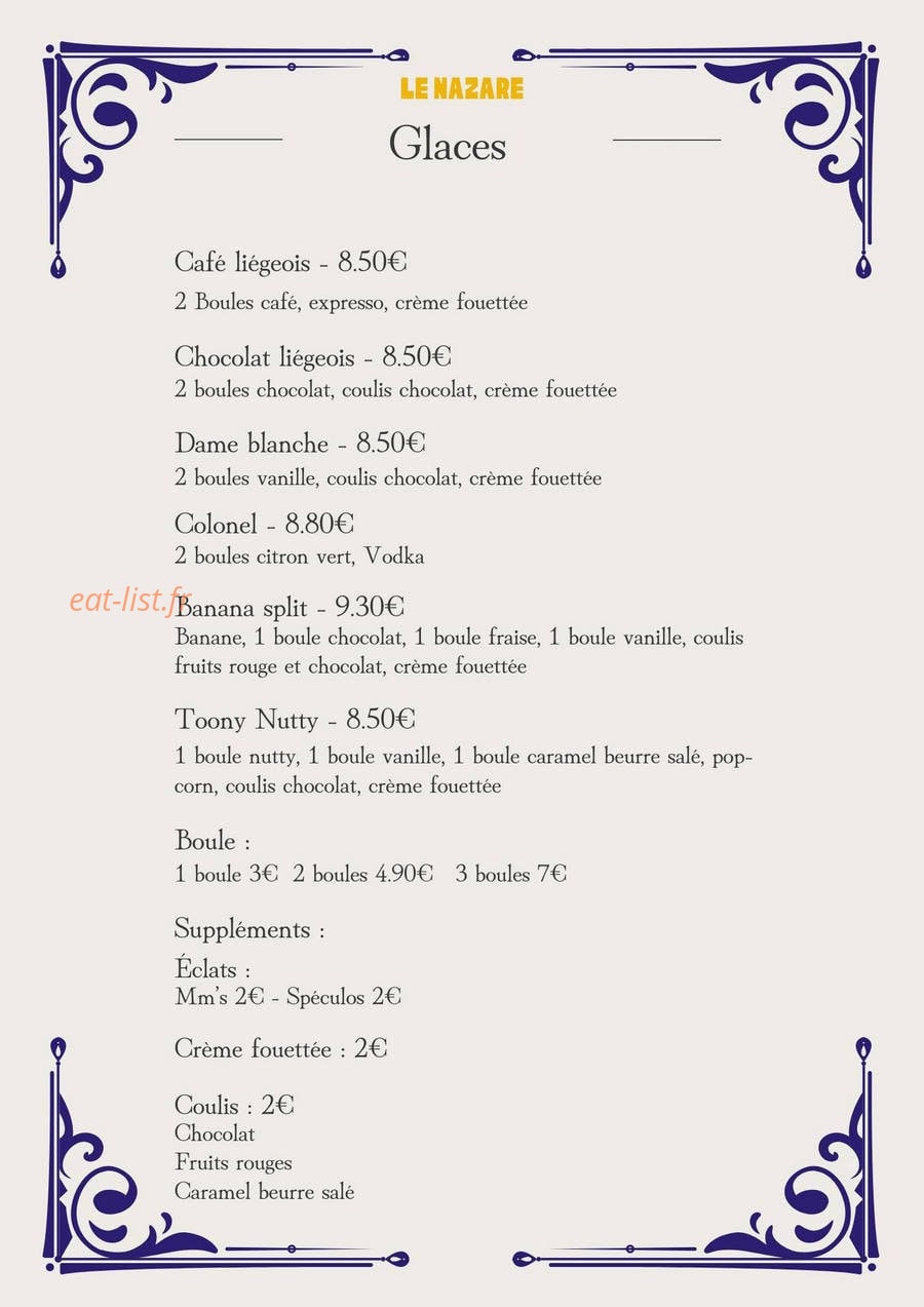 Le Nazaré — carte page 5