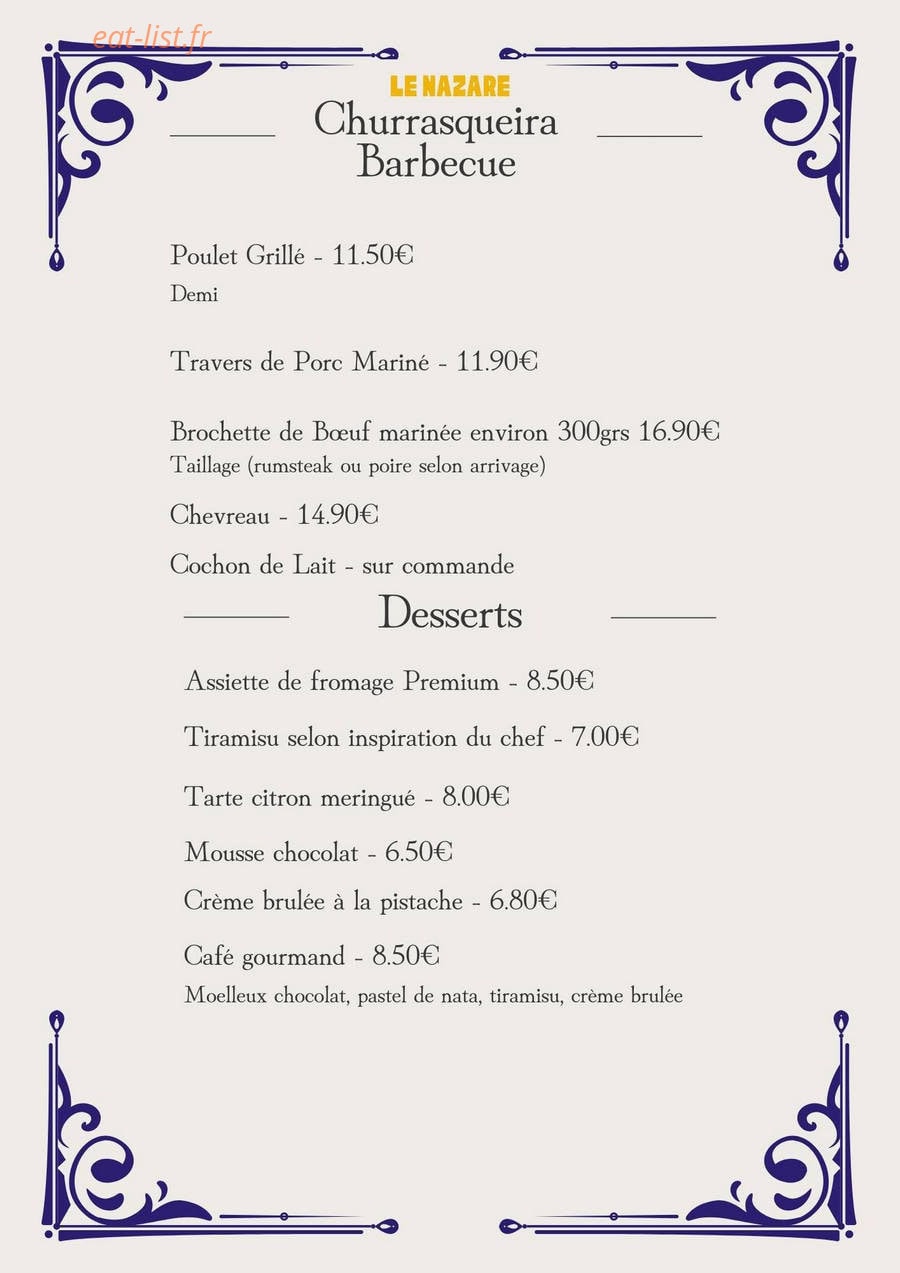 Le Nazaré — carte page 4