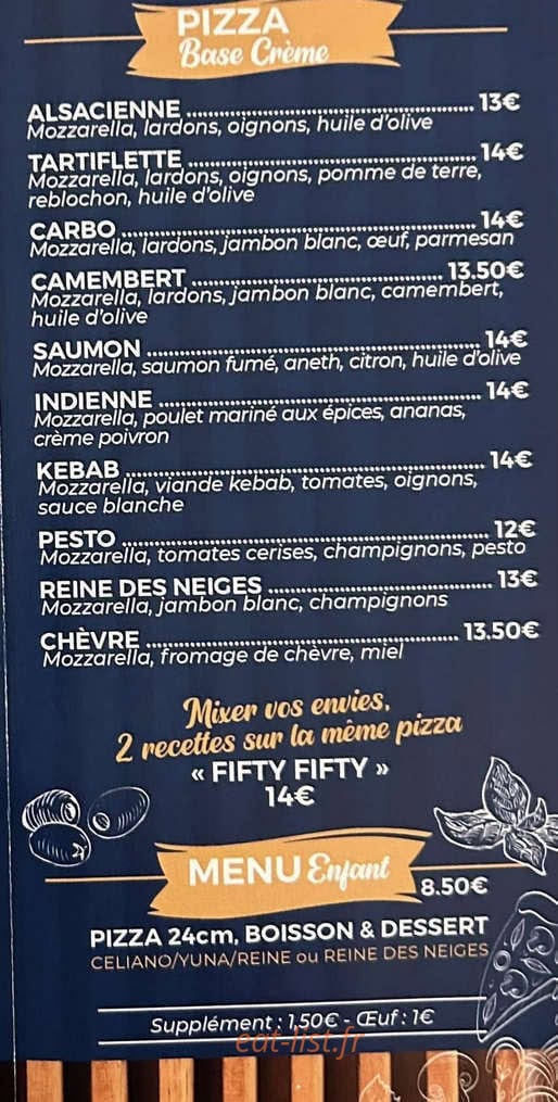 Pizz'Landes — carte page 1