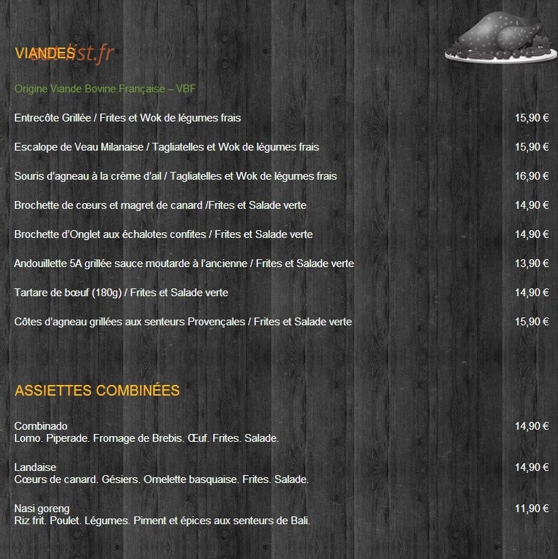 Pizza Nicolass — carte page 7