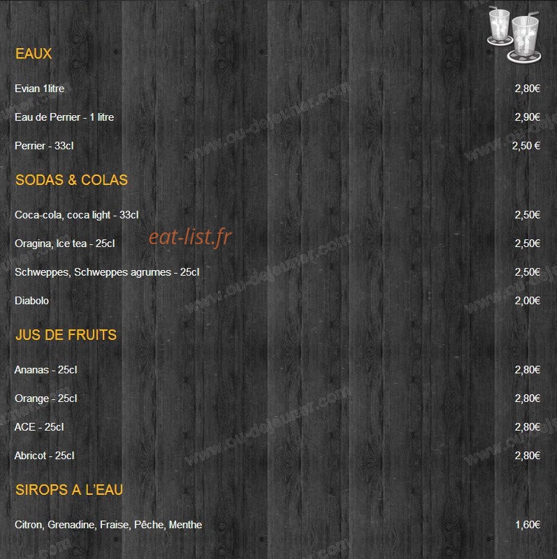 Pizza Nicolass — carte page 11
