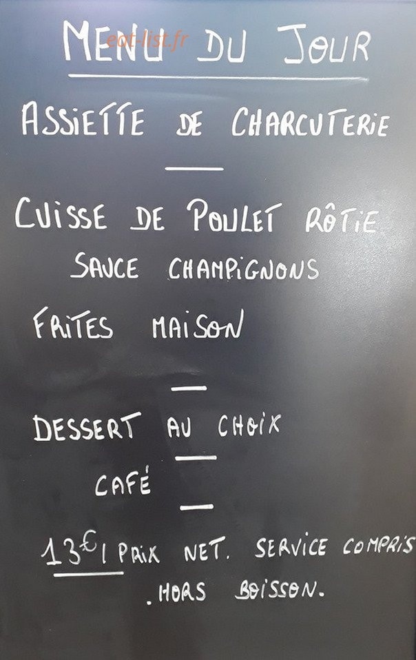 Chez Panpi — carte page 1