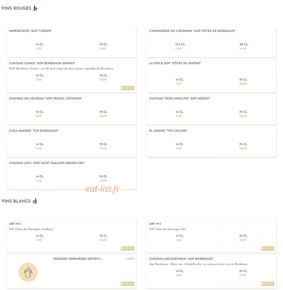 Au Bureau — carte page 15