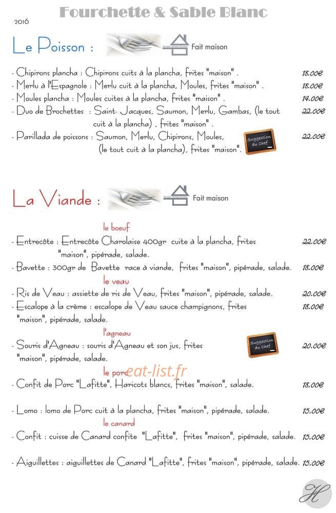 Fourchette et Sable Blanc — carte page 3