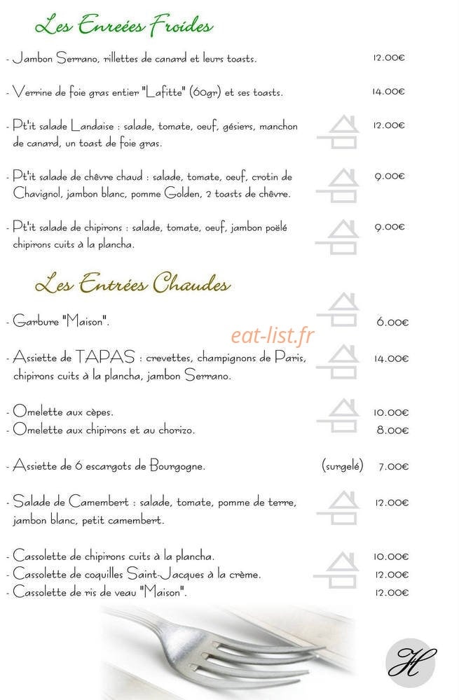 Fourchette et Sable Blanc — carte page 2