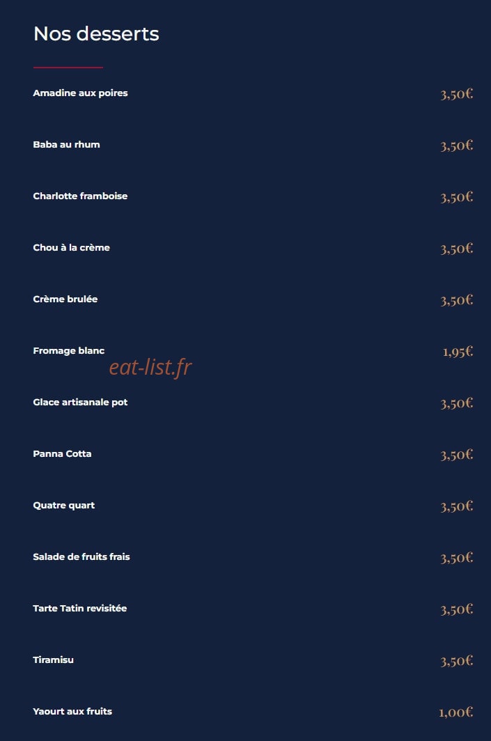Grand Moun Saveurs — carte page 6