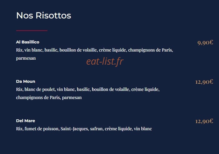 Grand Moun Saveurs — carte page 3