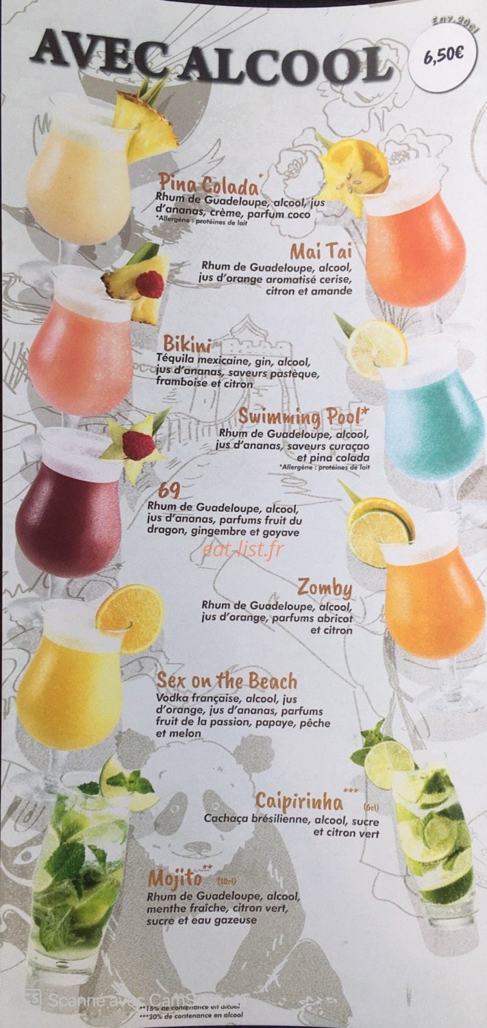 Taste & buffet — carte page 6