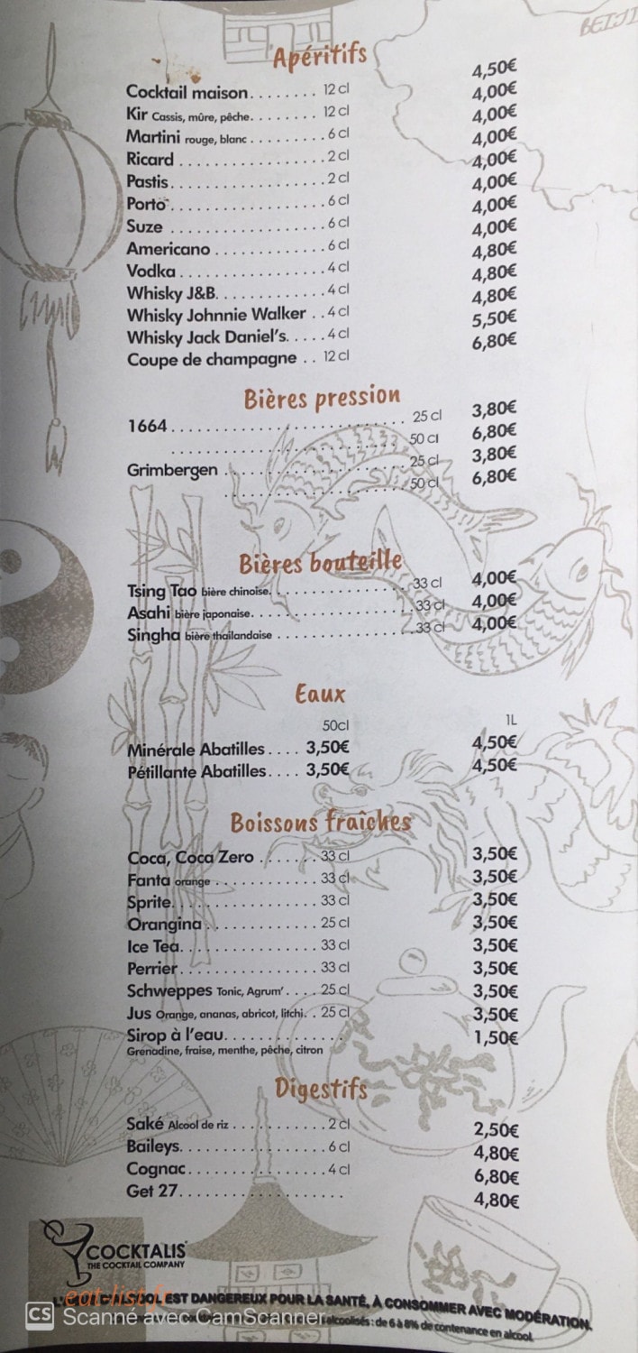 Taste & buffet — carte page 2